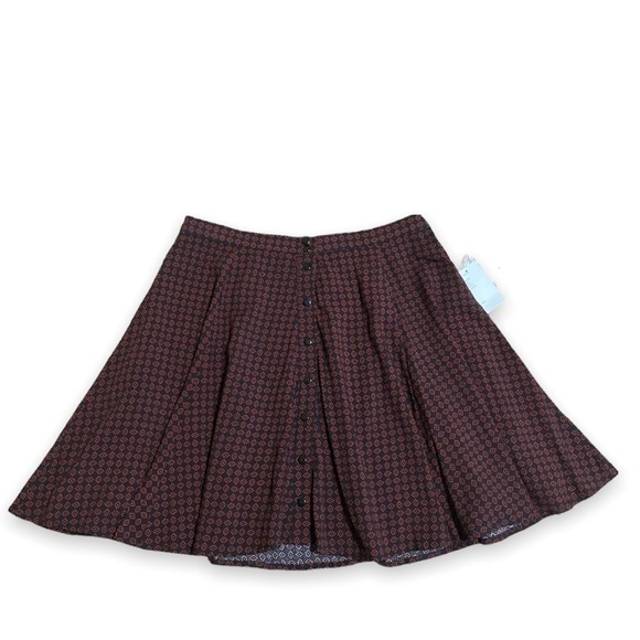 Nwt women’s urban outfitters floral mini skirt button front millie size S - Picture 1 of 7